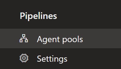 Settings Agent Pools