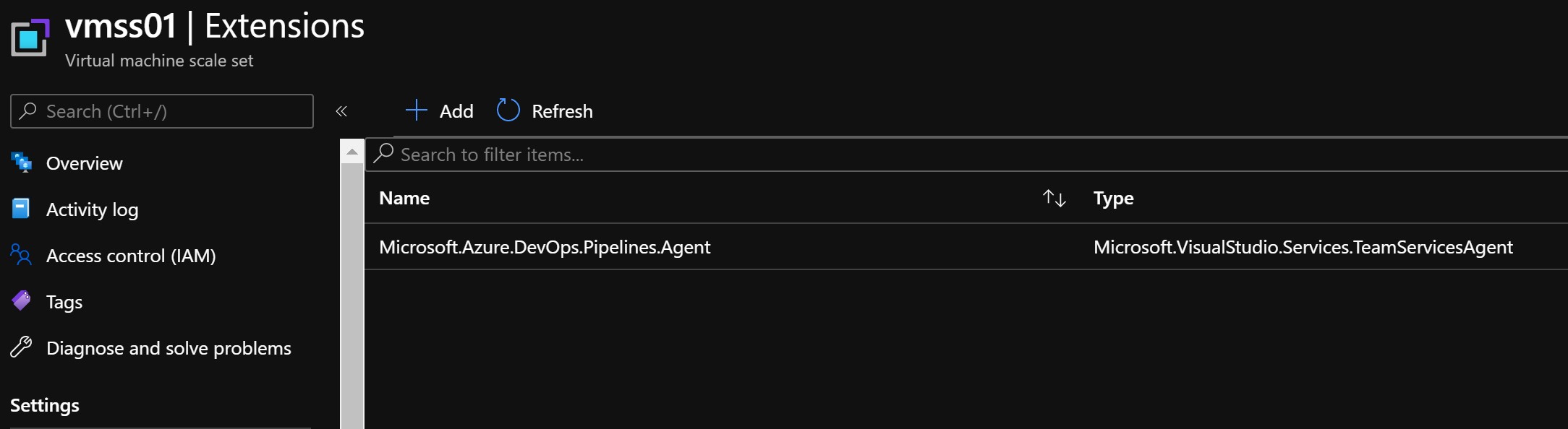 Azure DevOps Pipeline agent extention